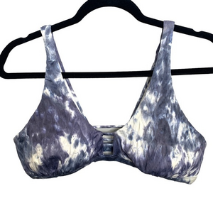 Athleta Swimsuit‎ Top Blue White Size Medium